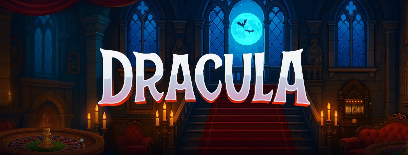 Dracula casino banner