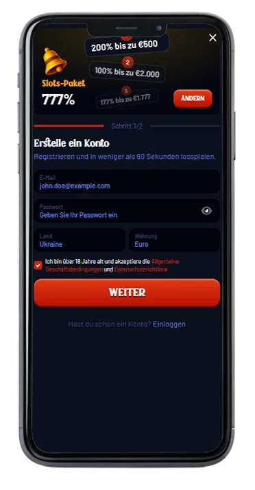 Registrierung und KYC